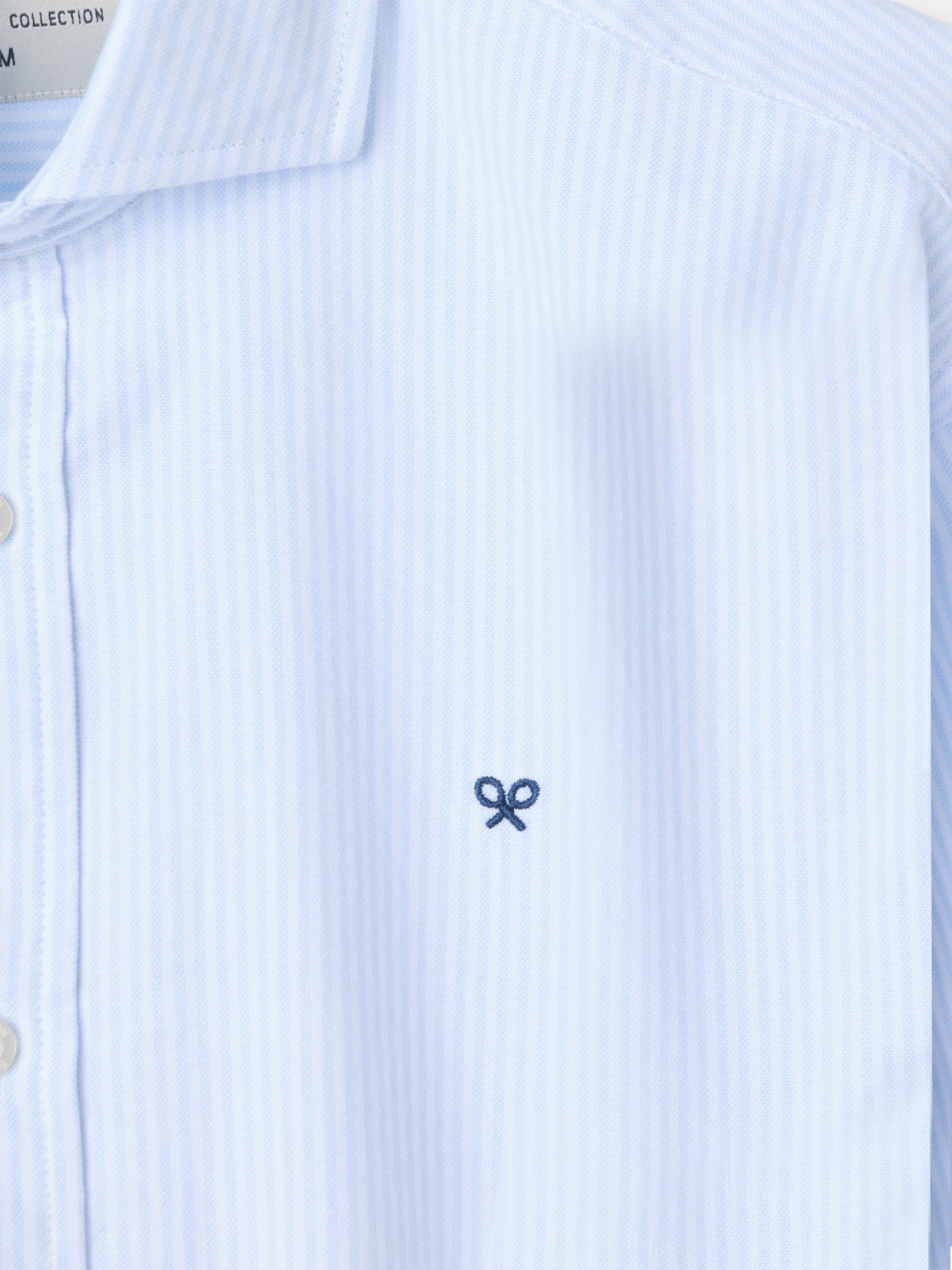Camisa sport oxford cutaway raya celeste