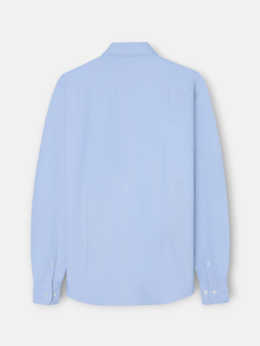 Chemise sport oxford raquette bleu moyen
