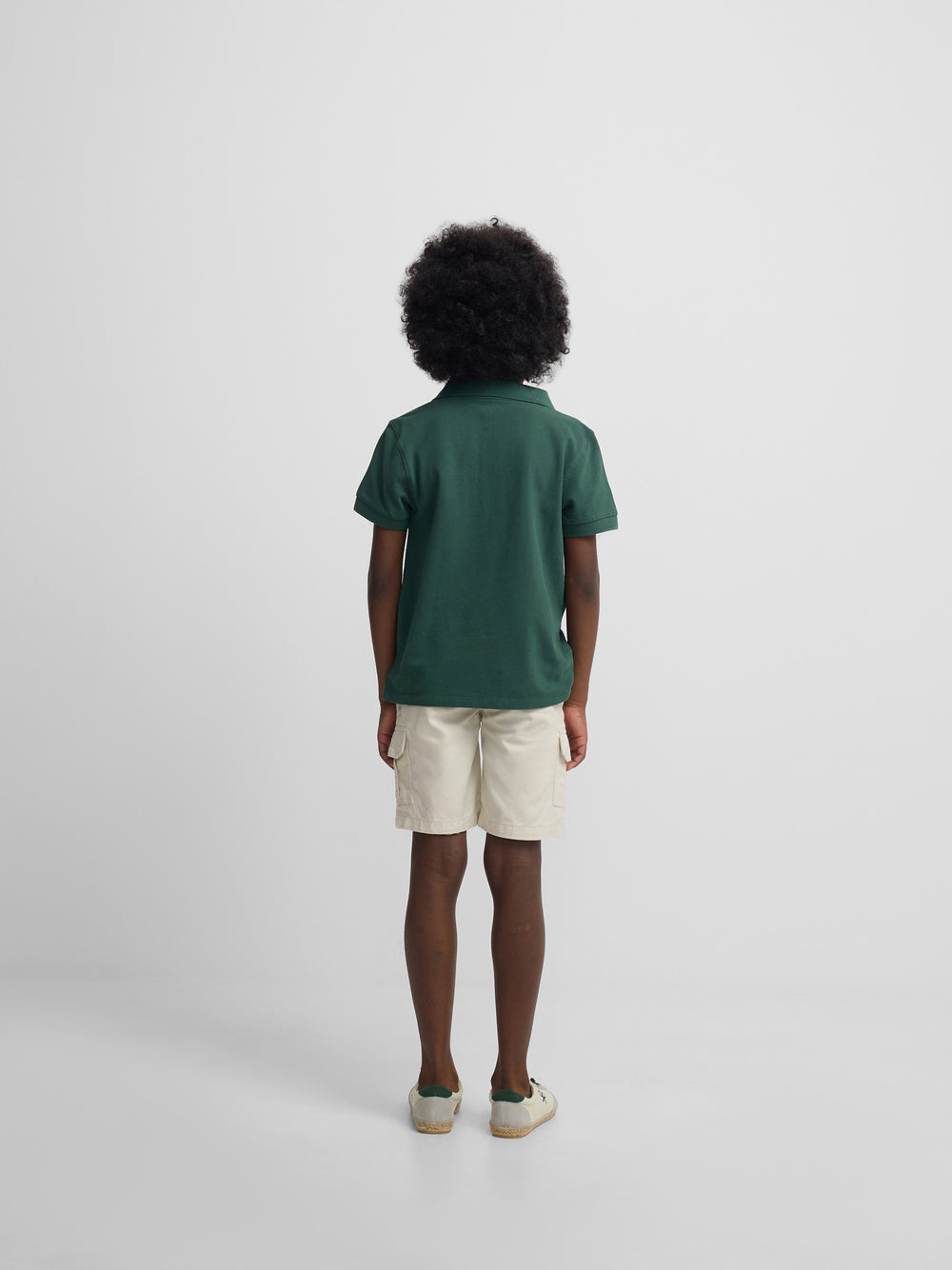 Polo kids clasico raqueta verde