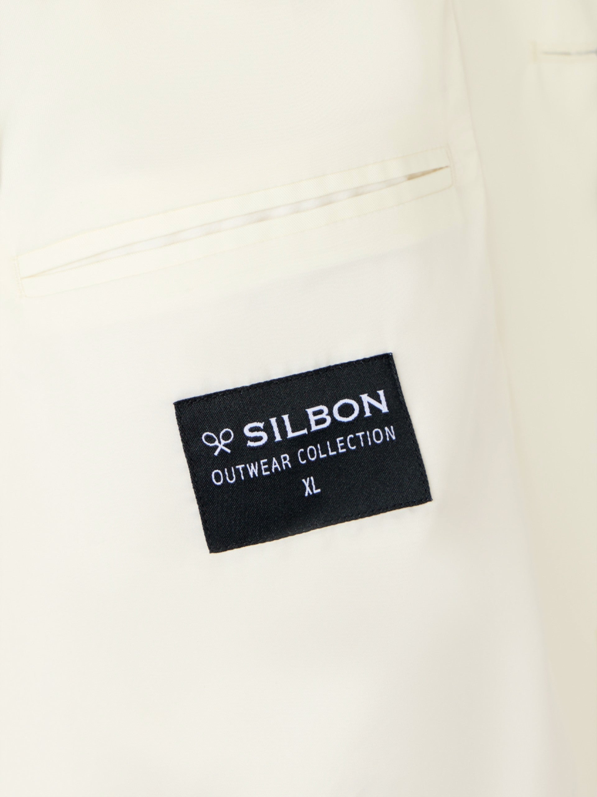 Gabardina corta beige