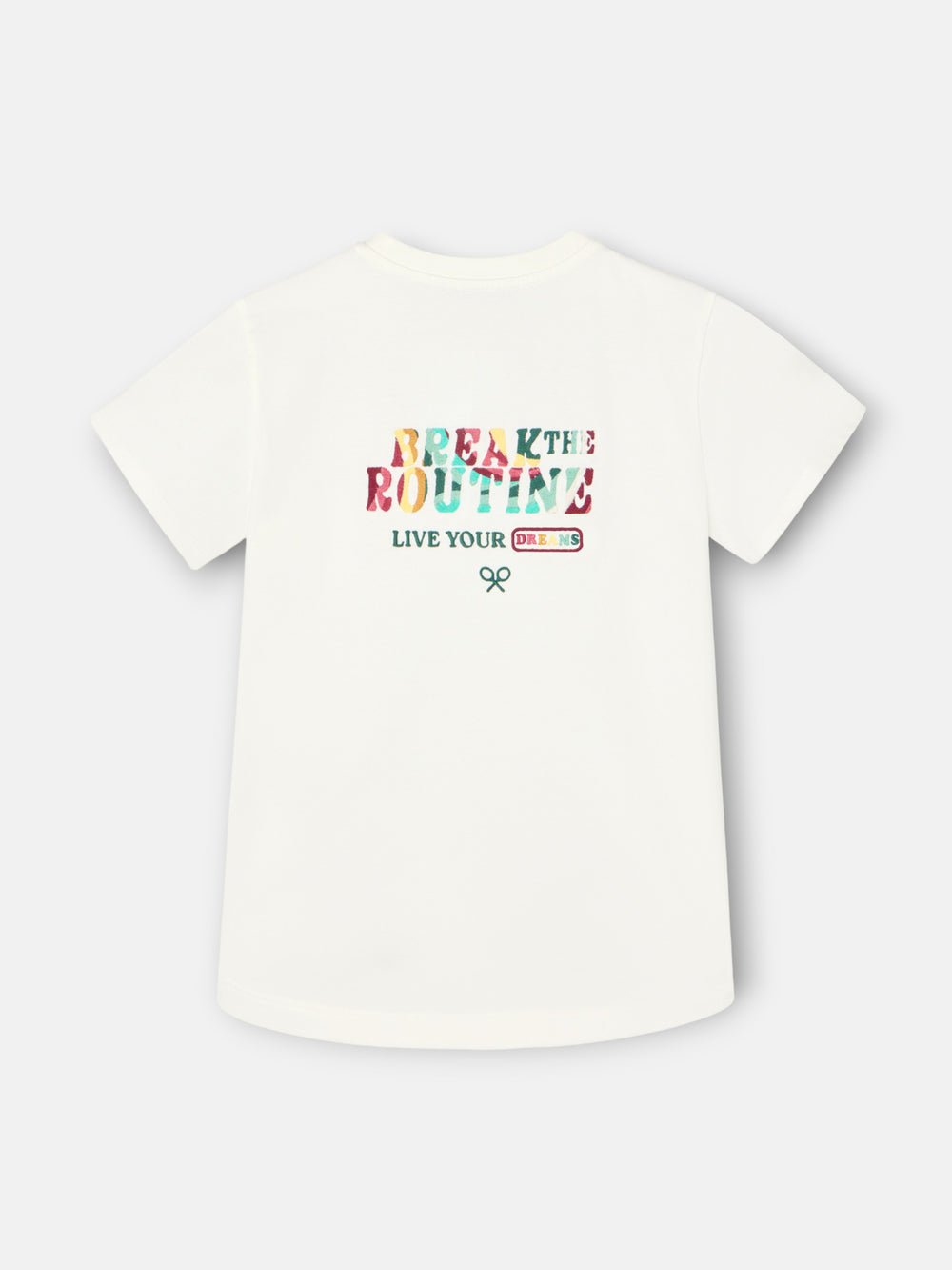 Camiseta woman break the routine blanca