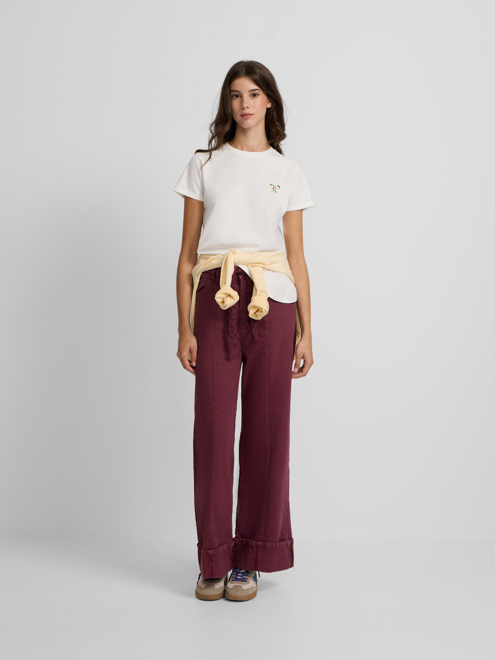Camiseta woman break the routine blanca