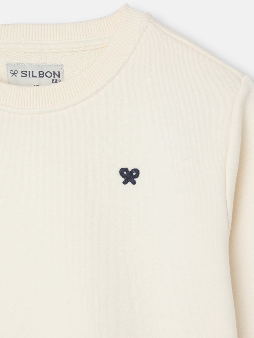 Sweatshirt kids minilogo creme