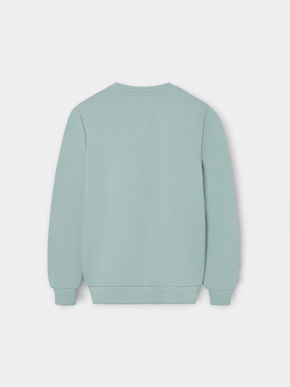 Sudadera kids minilogo verde