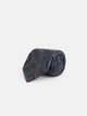 Corbata estampado acanto verde