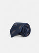 Corbata amebas azul marino