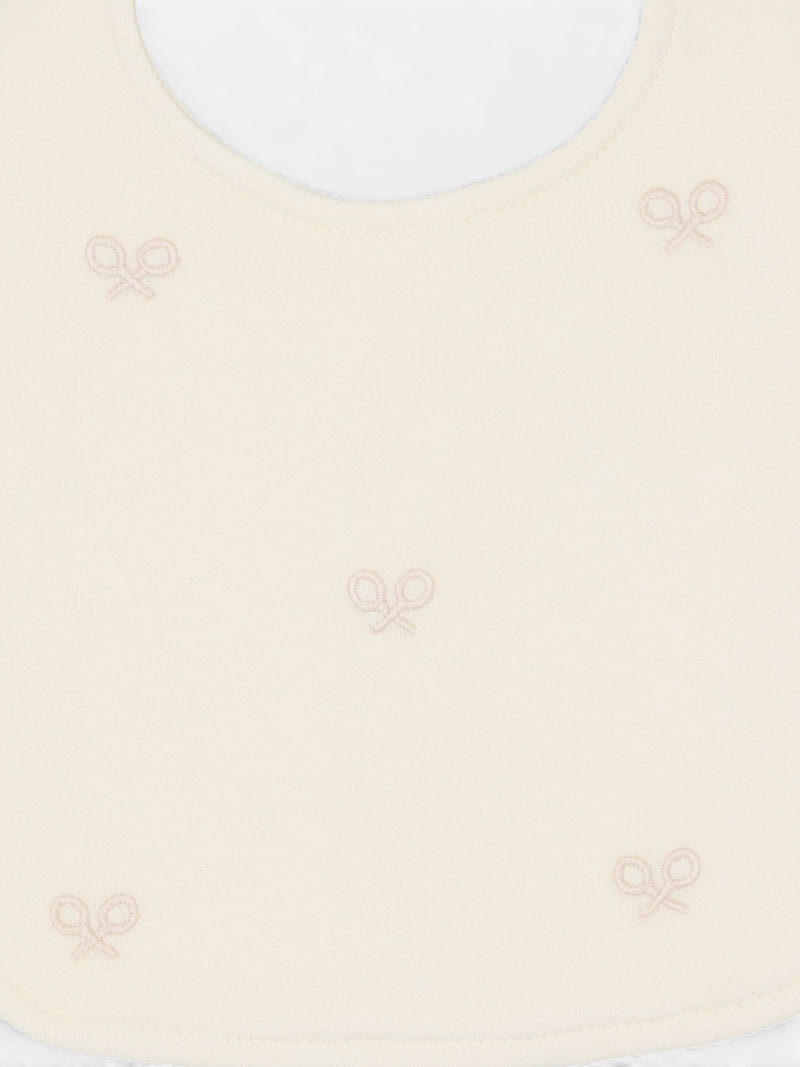 Babero baby miniraqueta beige medio