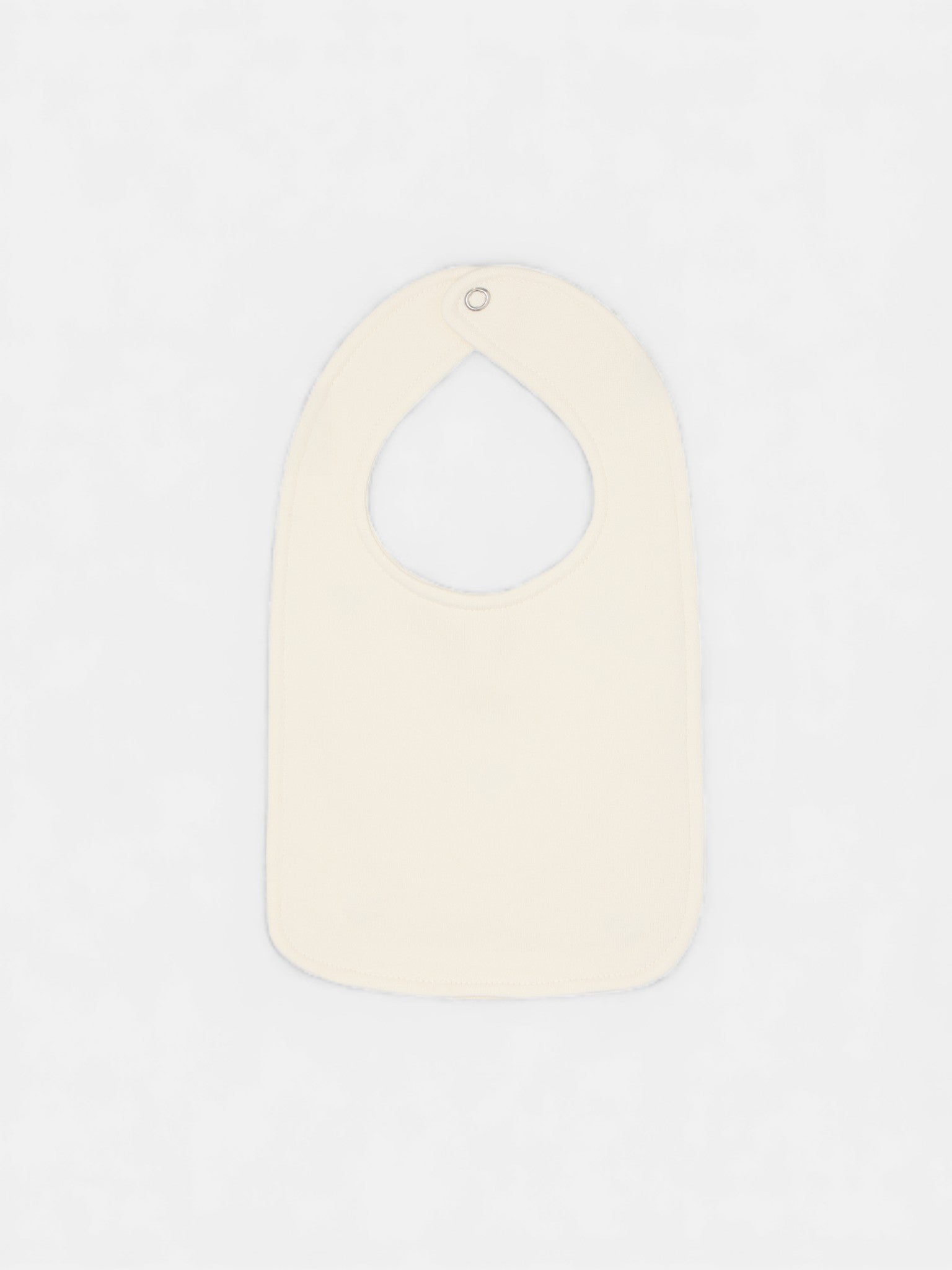 Bavoir bébé mini-raquette beige moyen