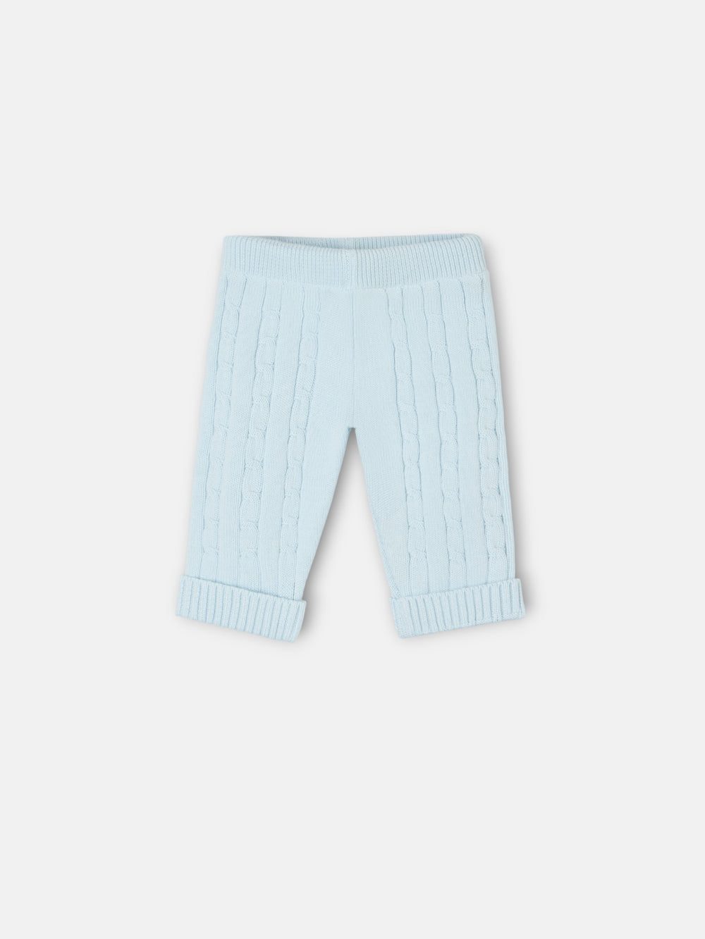 Conjunto ochos baby silbon azul celeste