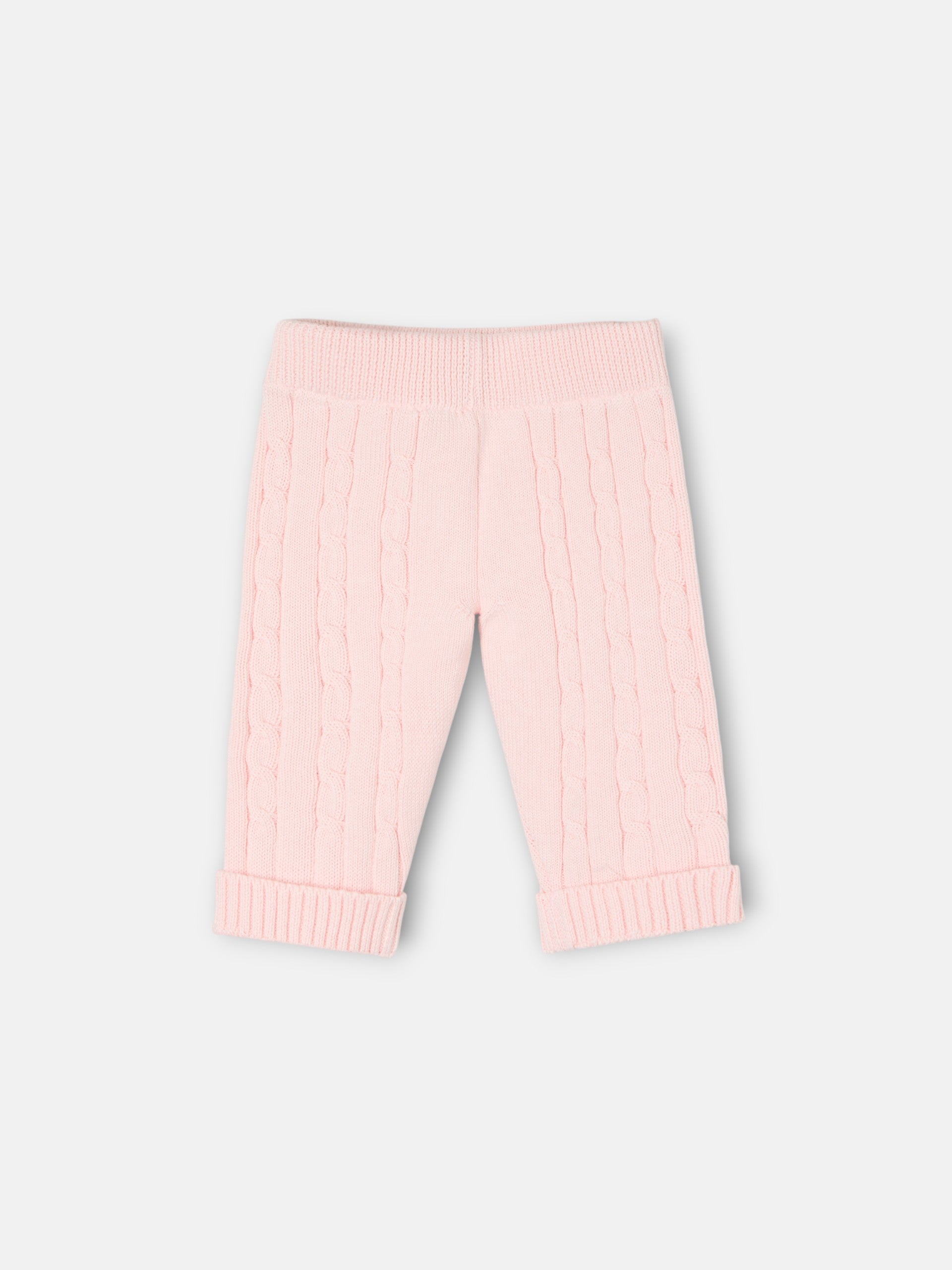Conjunto ochos bebé silbon rosa