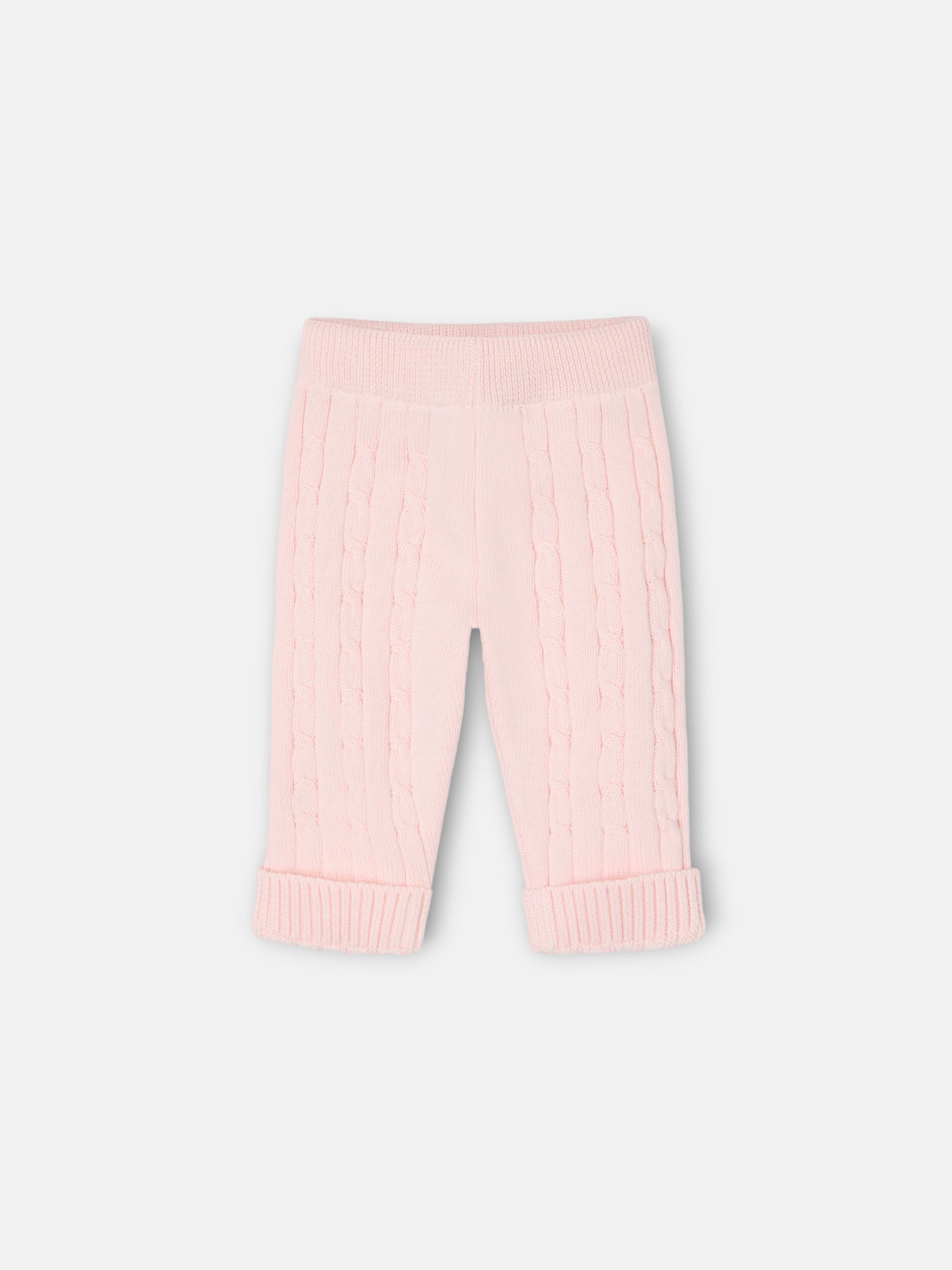 Conjunto ochos bebé silbon rosa