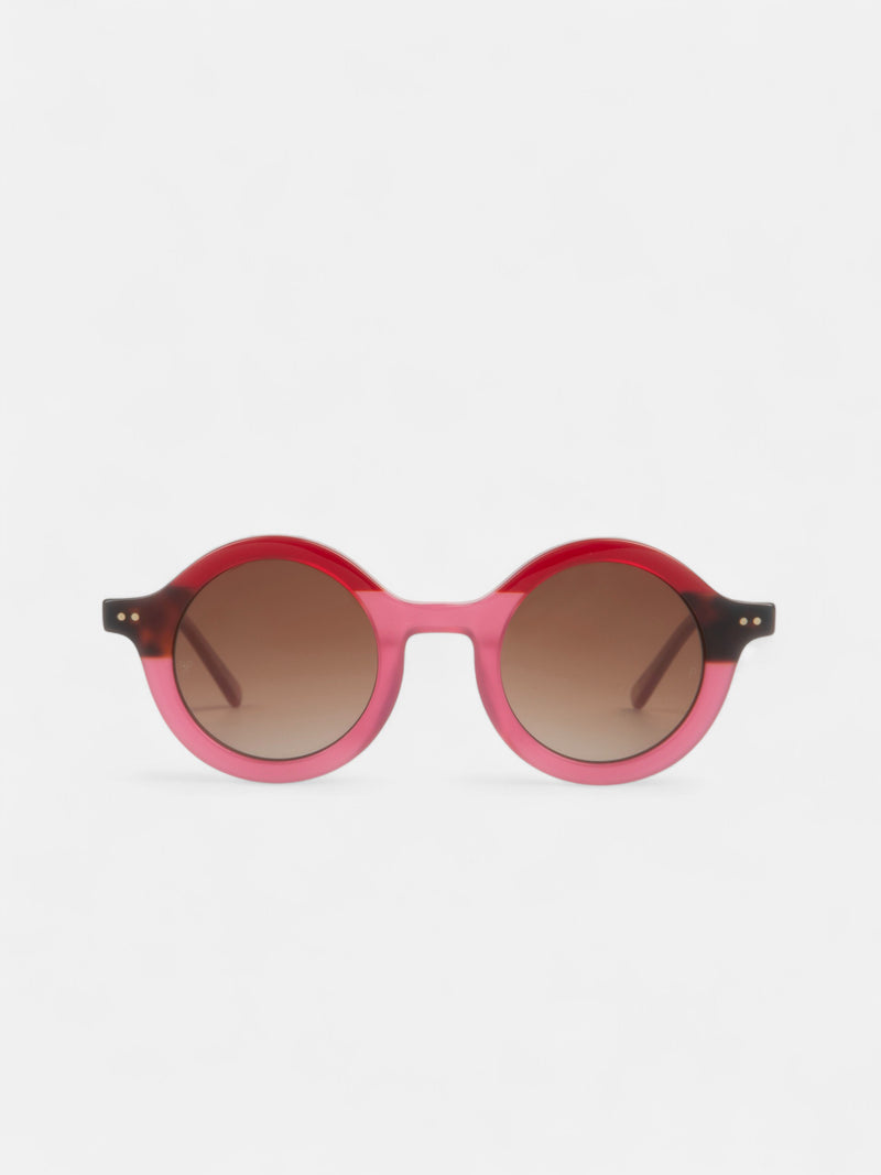 Gafa de sol MOXSILBON girl Ace rosa y granate
