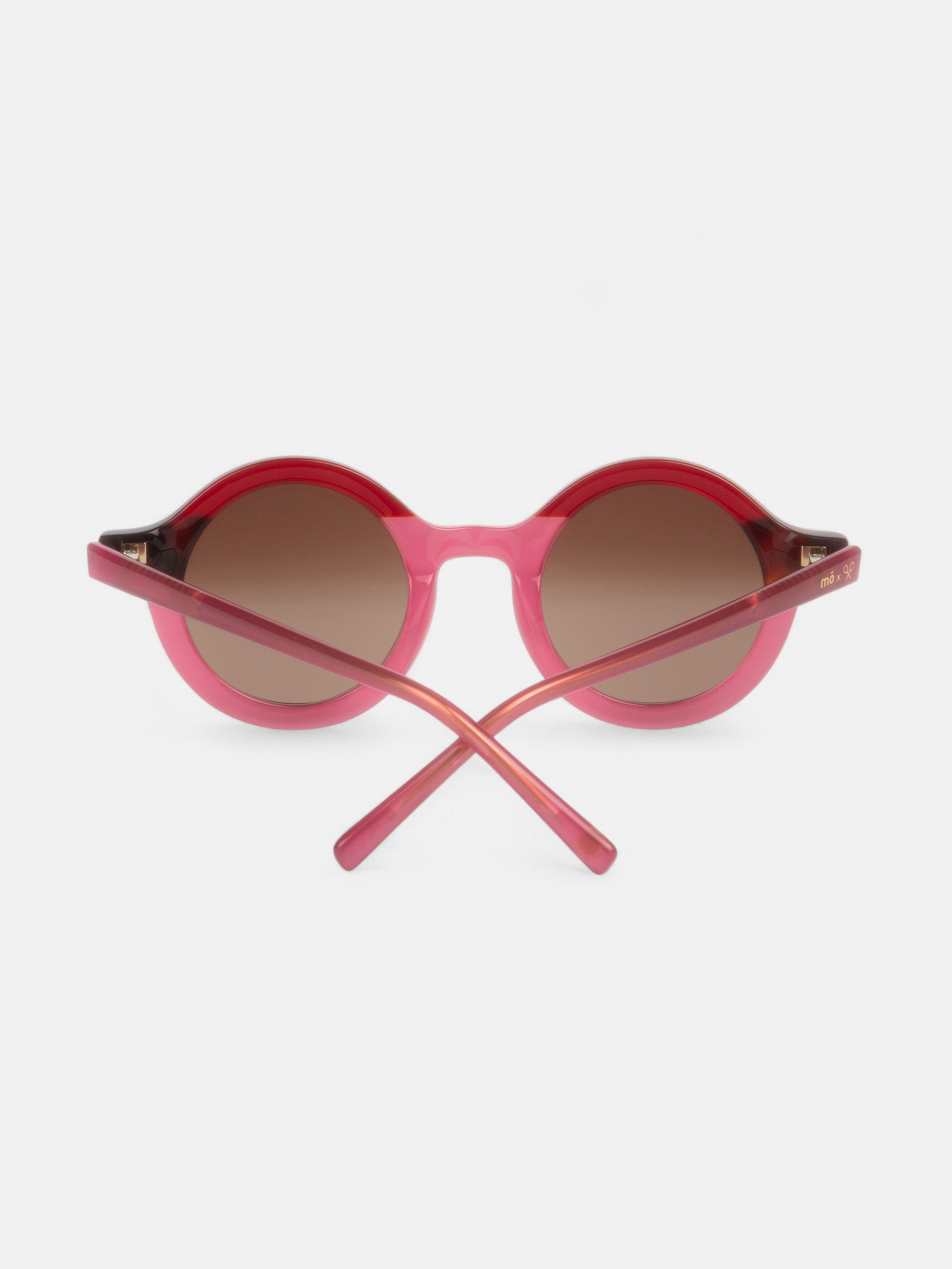 Óculos de sol MOXSILBON girl Ace rosa e granada