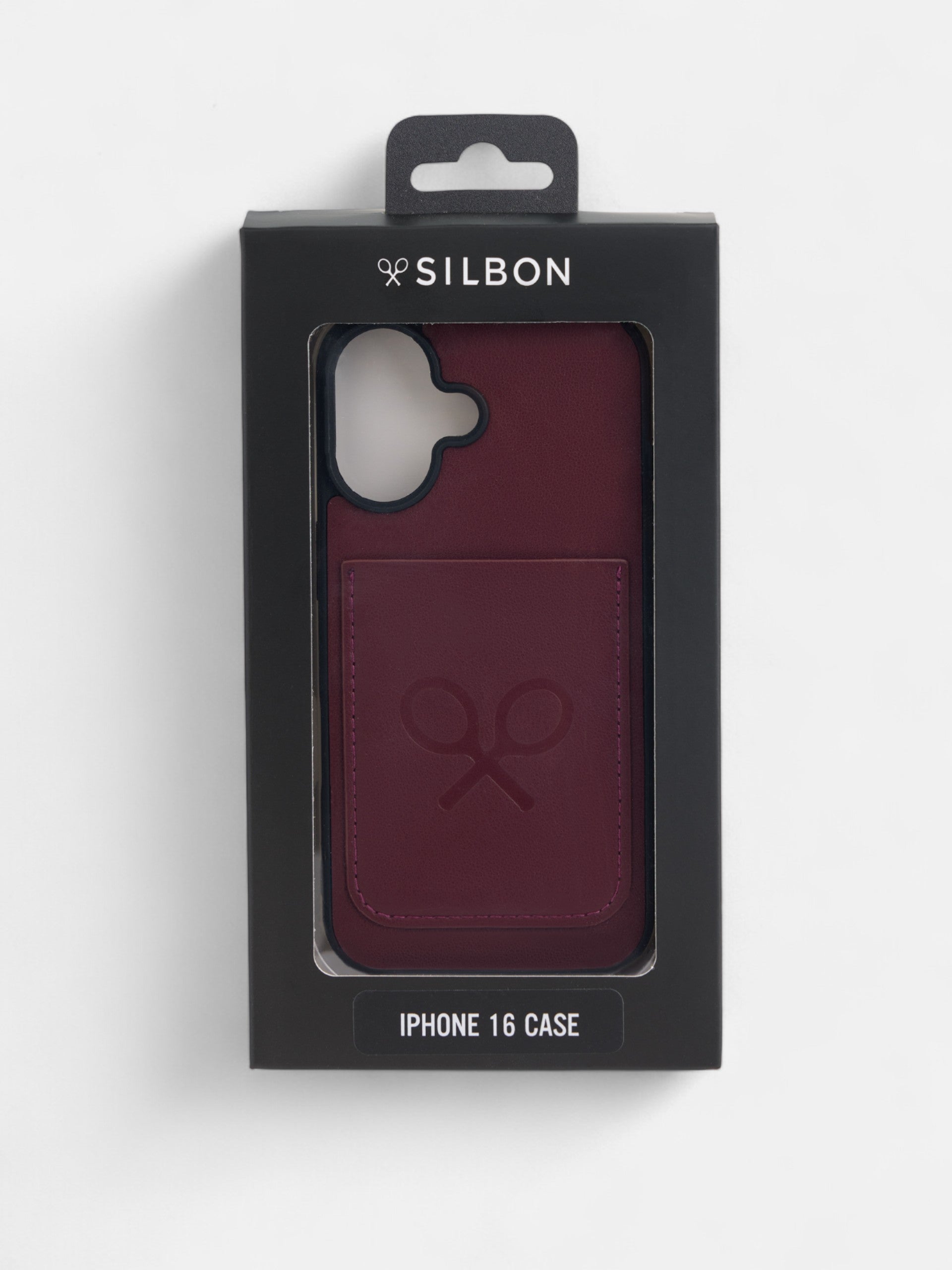 IPHONE case burgundy racket