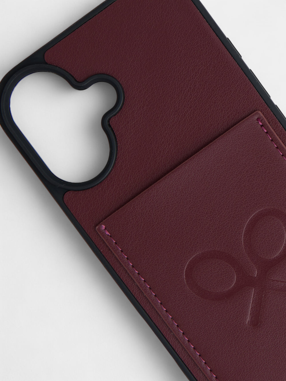 Funda IPHONE movil raqueta burdeos