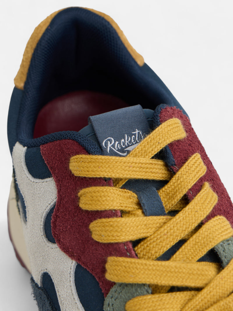 Baskets RACKETS09 multicolores beige