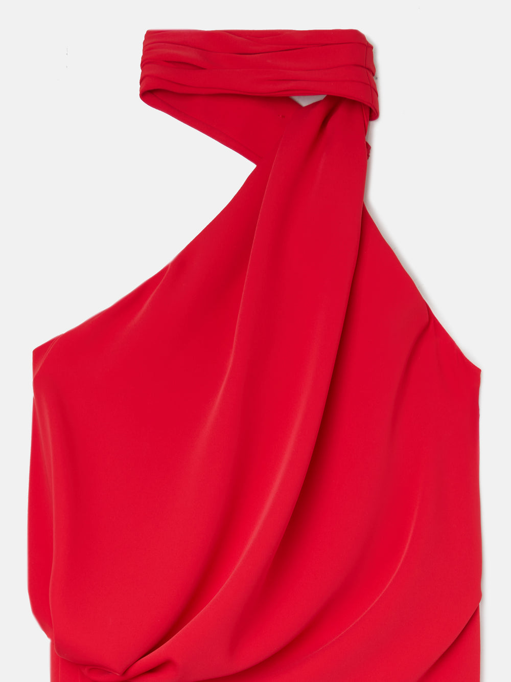 CaprileXSilbon red halter dress