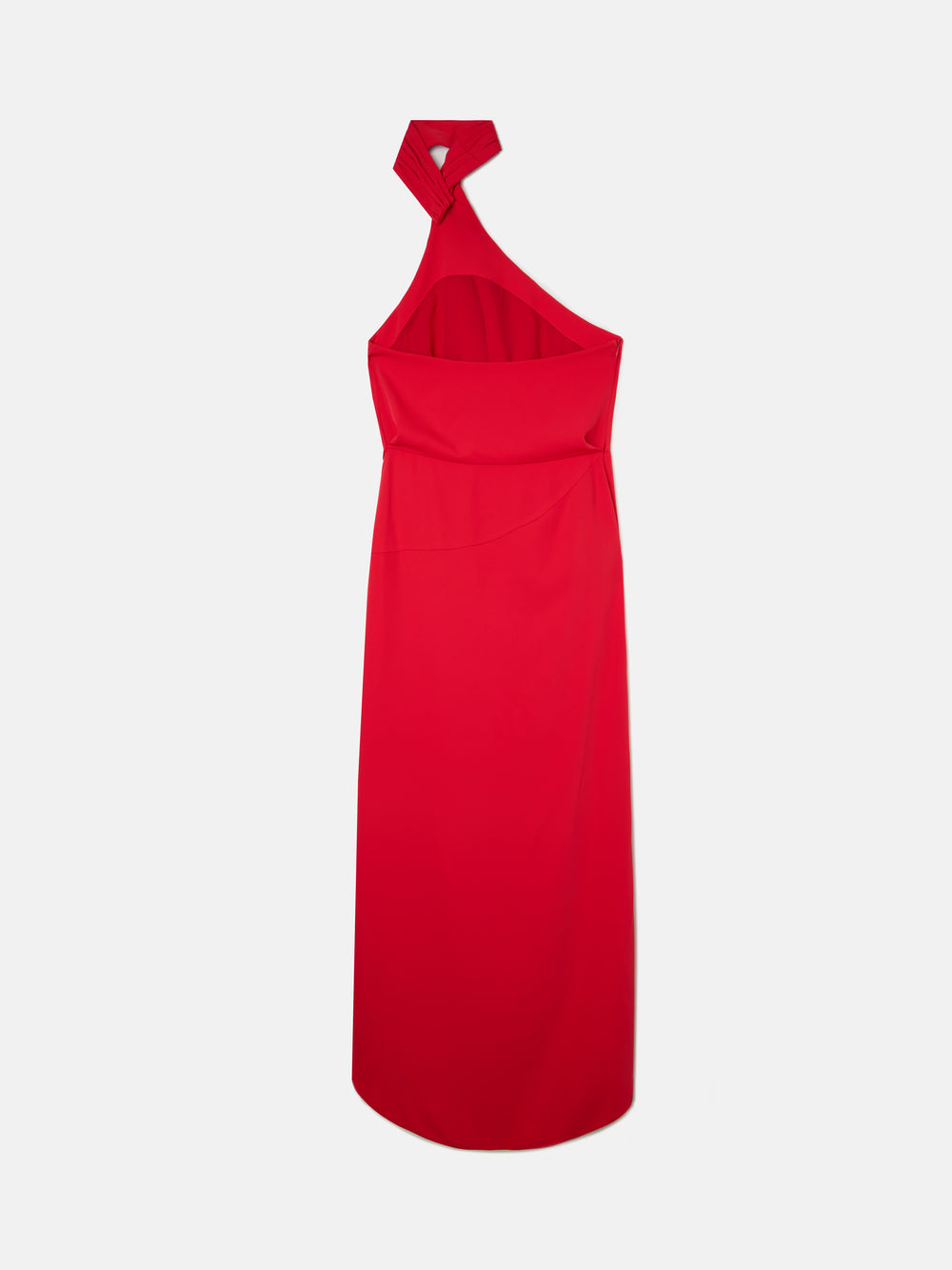 CaprileXSilbon red halter dress