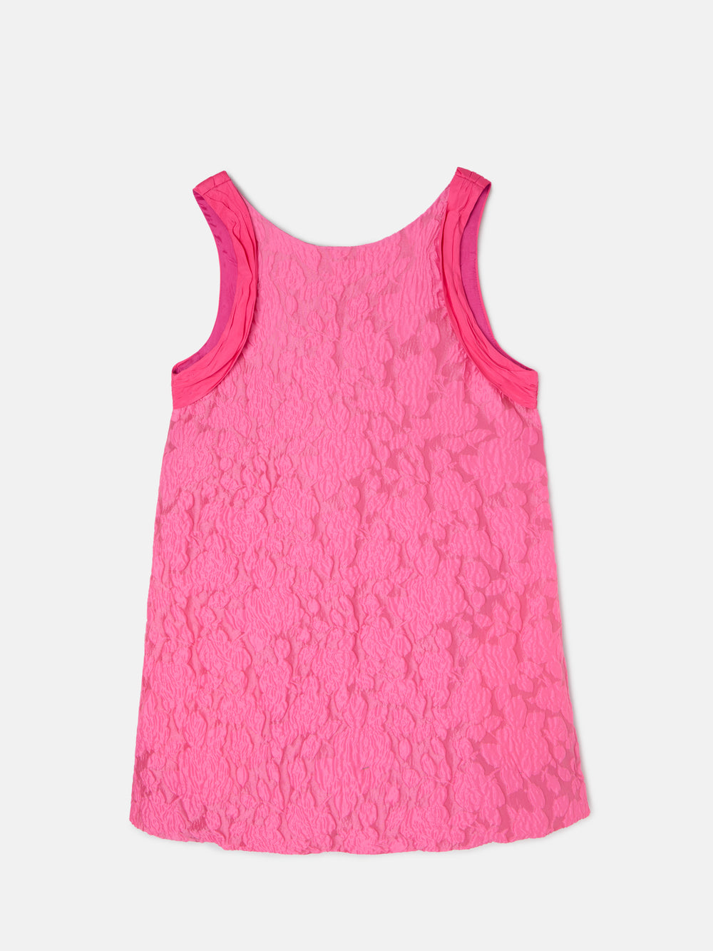CaprileXSilbon dress with pink bow
