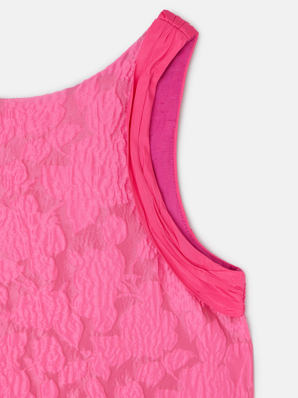 CaprileXSilbon dress with pink bow