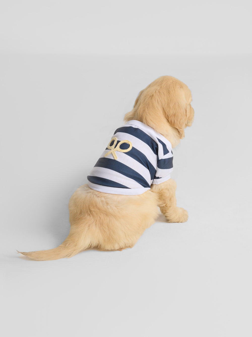 Camiseta mascotas nautica azul marino