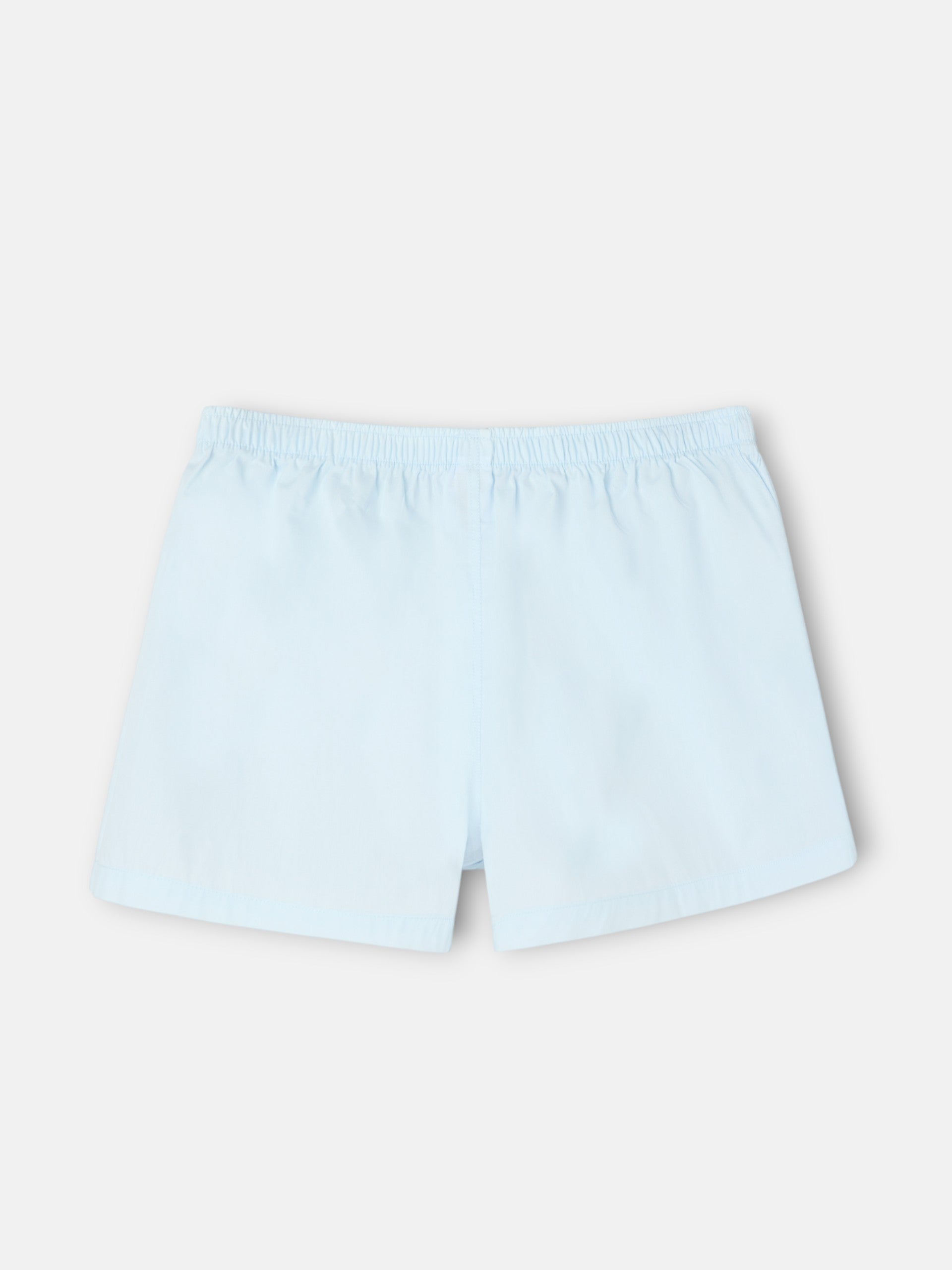 Boxer uni minilogo bleu ciel