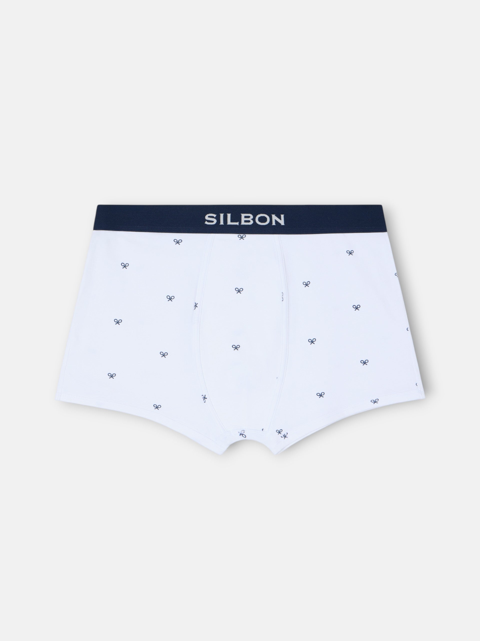 Boxer raquettes blanc