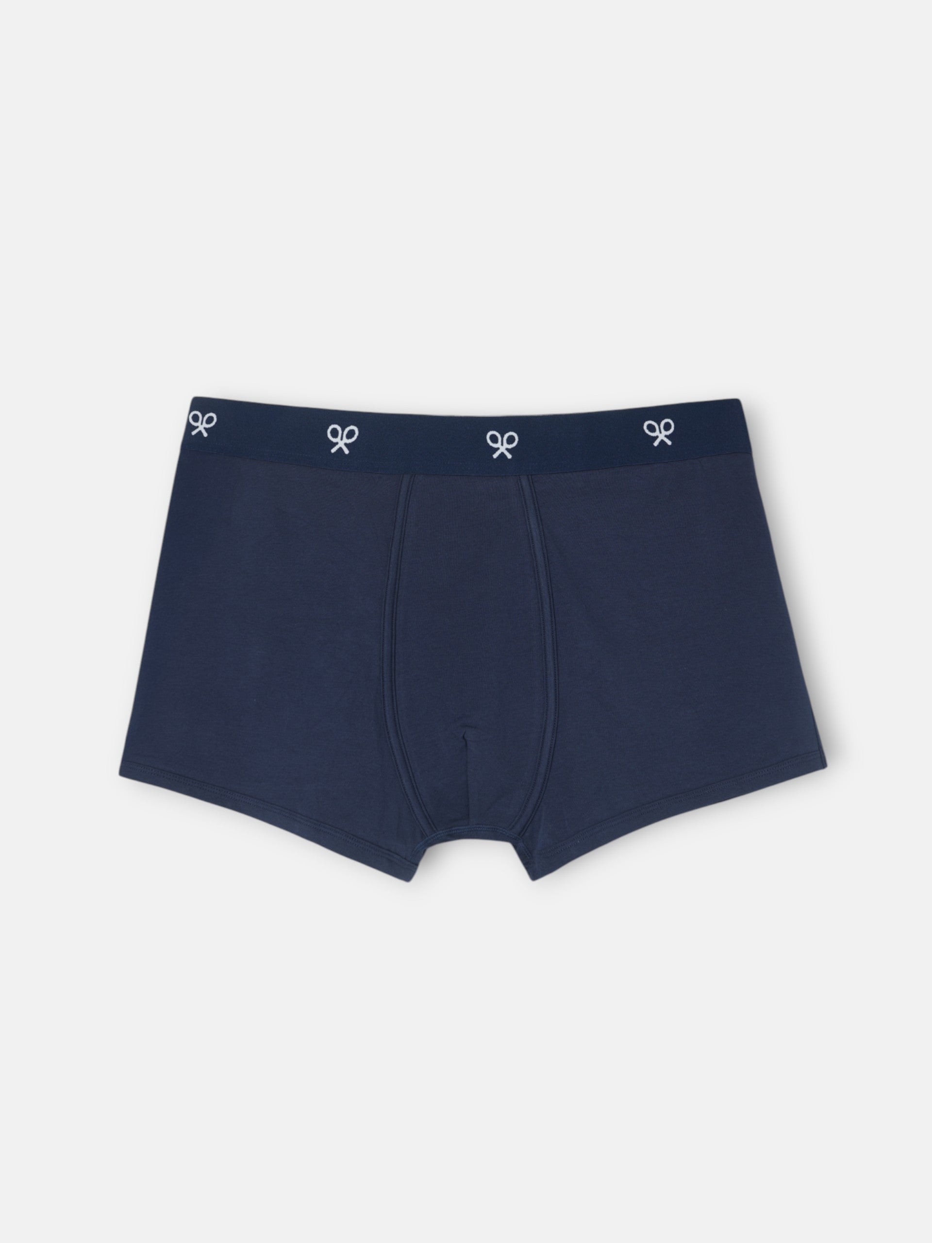 Boxer uni bleu marine