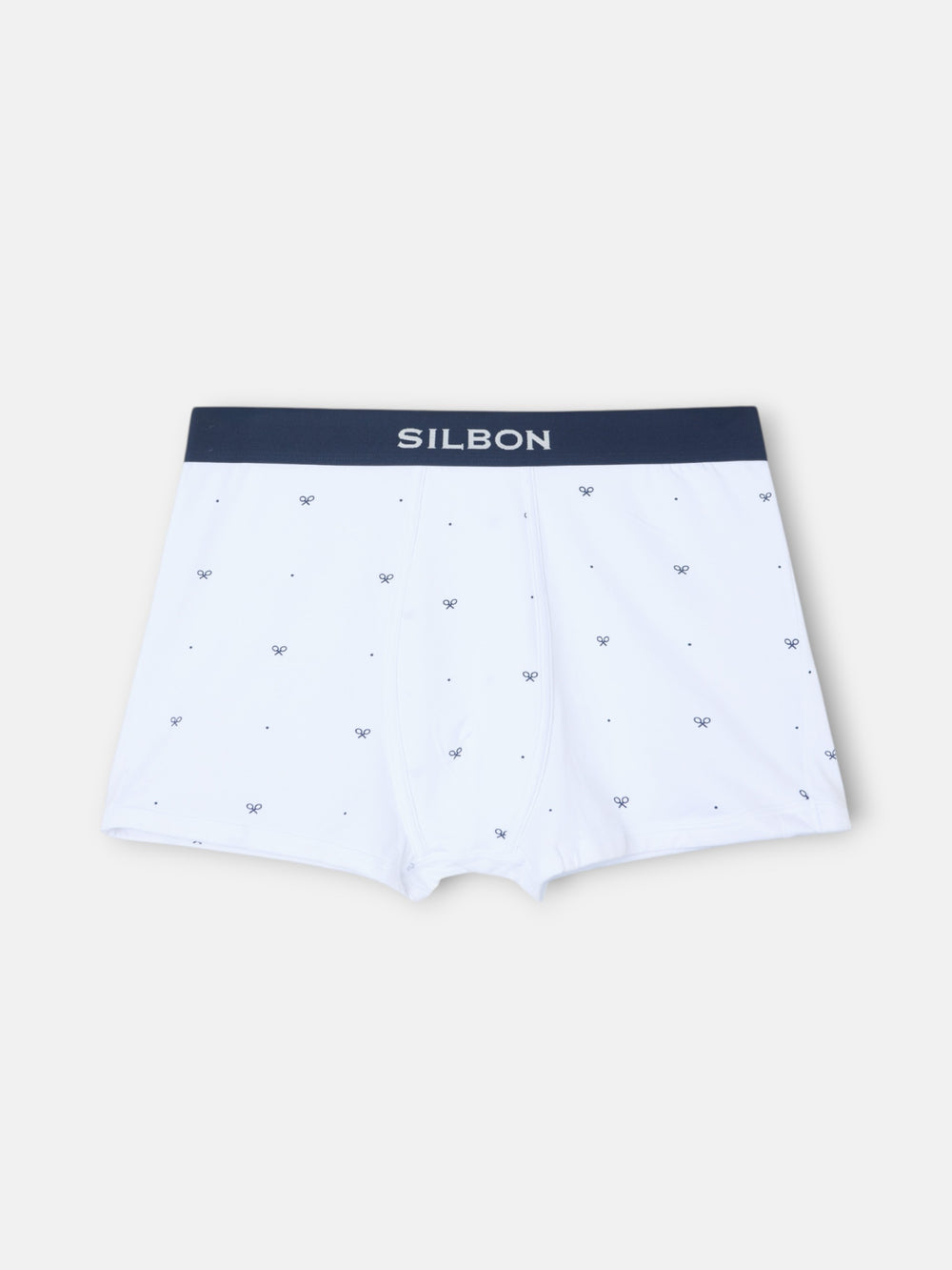 Boxer raquetas puntos blanco