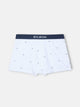 White dotted rackets boxer
