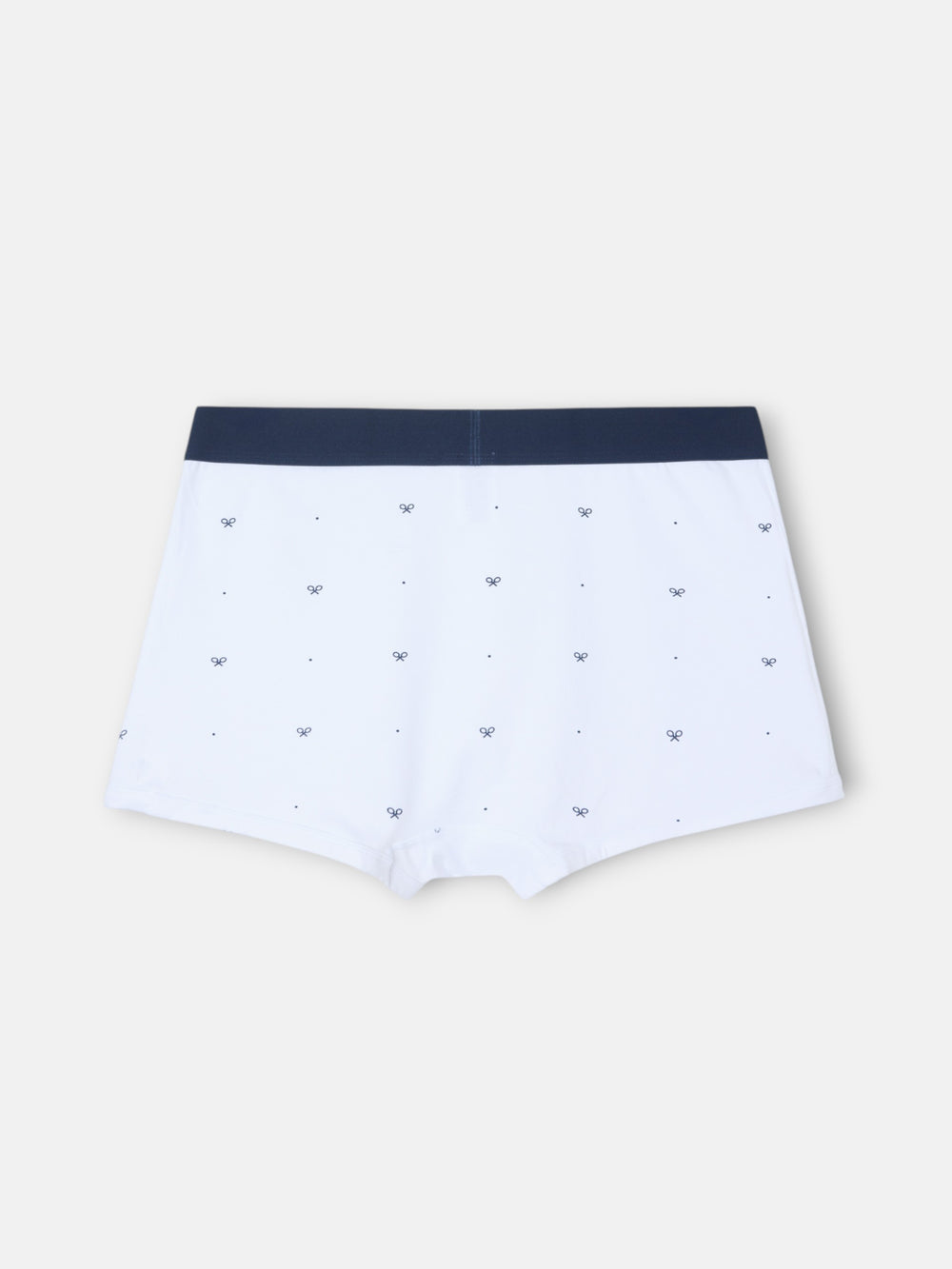 Boxer raquetas puntos blanco