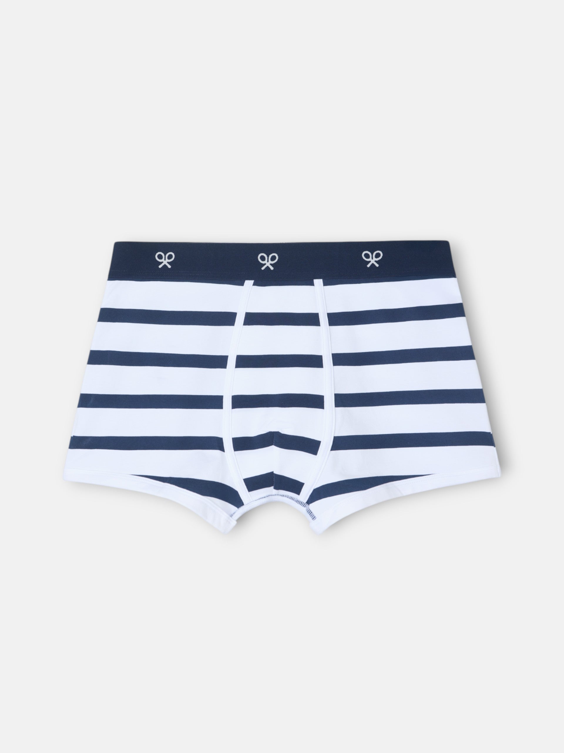 Boxer rayas blanco
