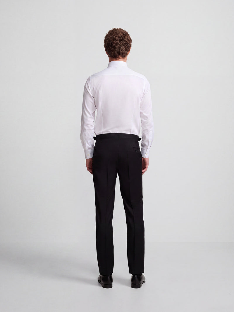 Pantalon esmoquin cruzado classic negro