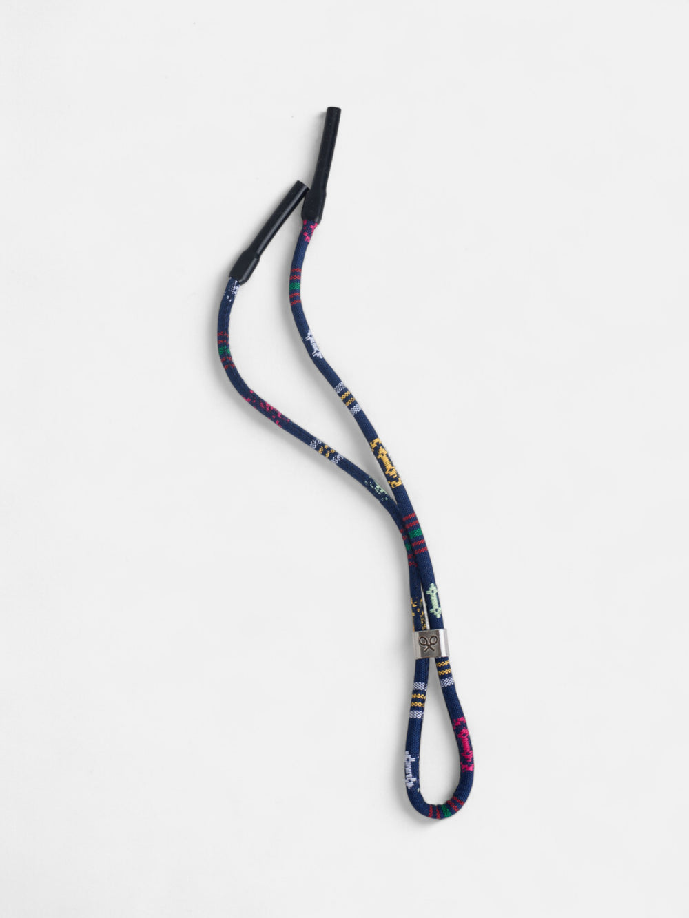 Dark blue ethnic glasses cord