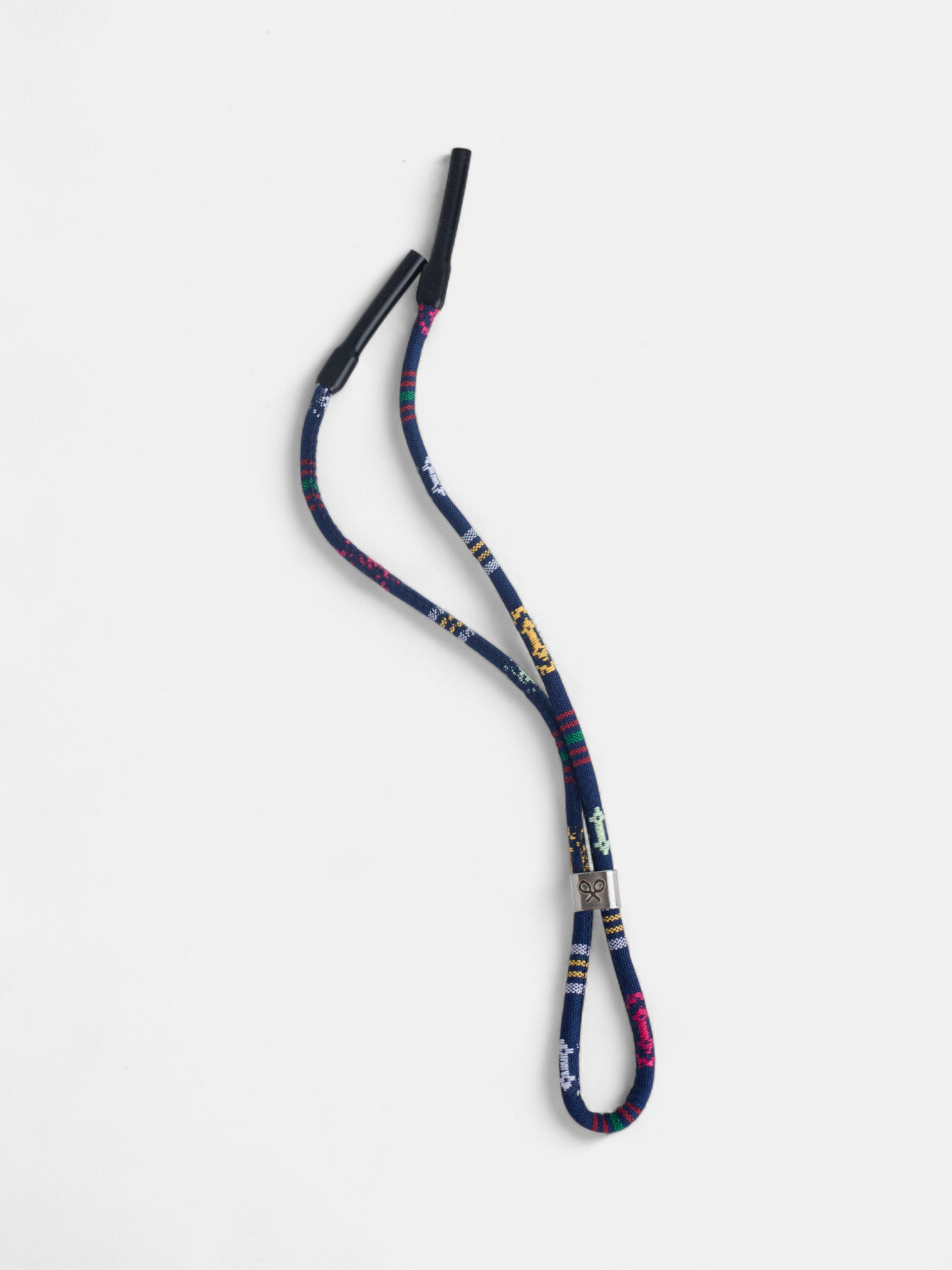 Cordon gafas etnico azul oscuro