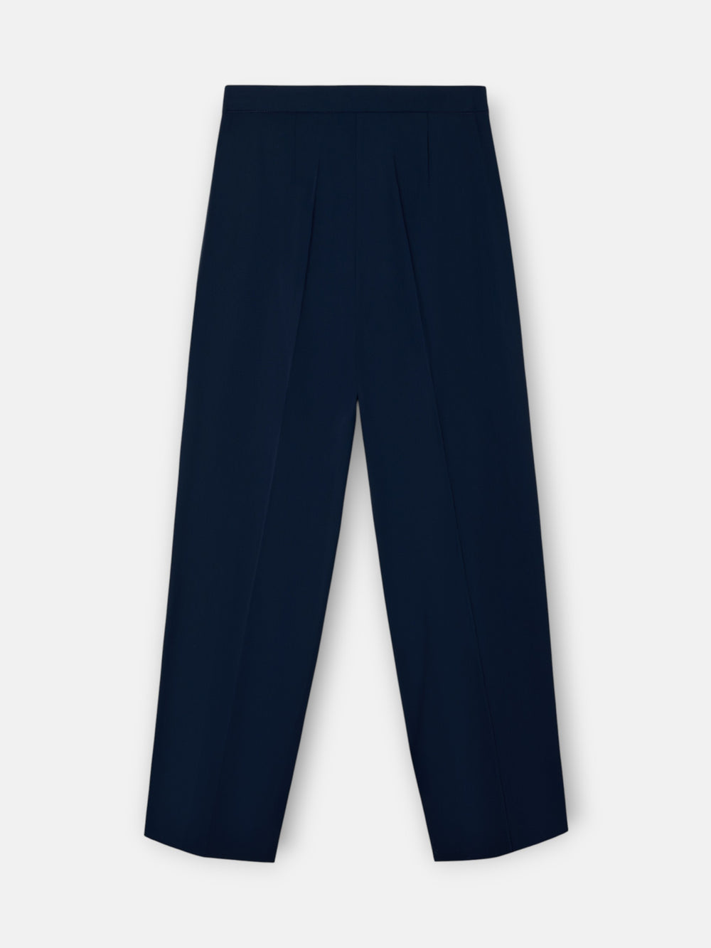 Classic navy blue women's trousers