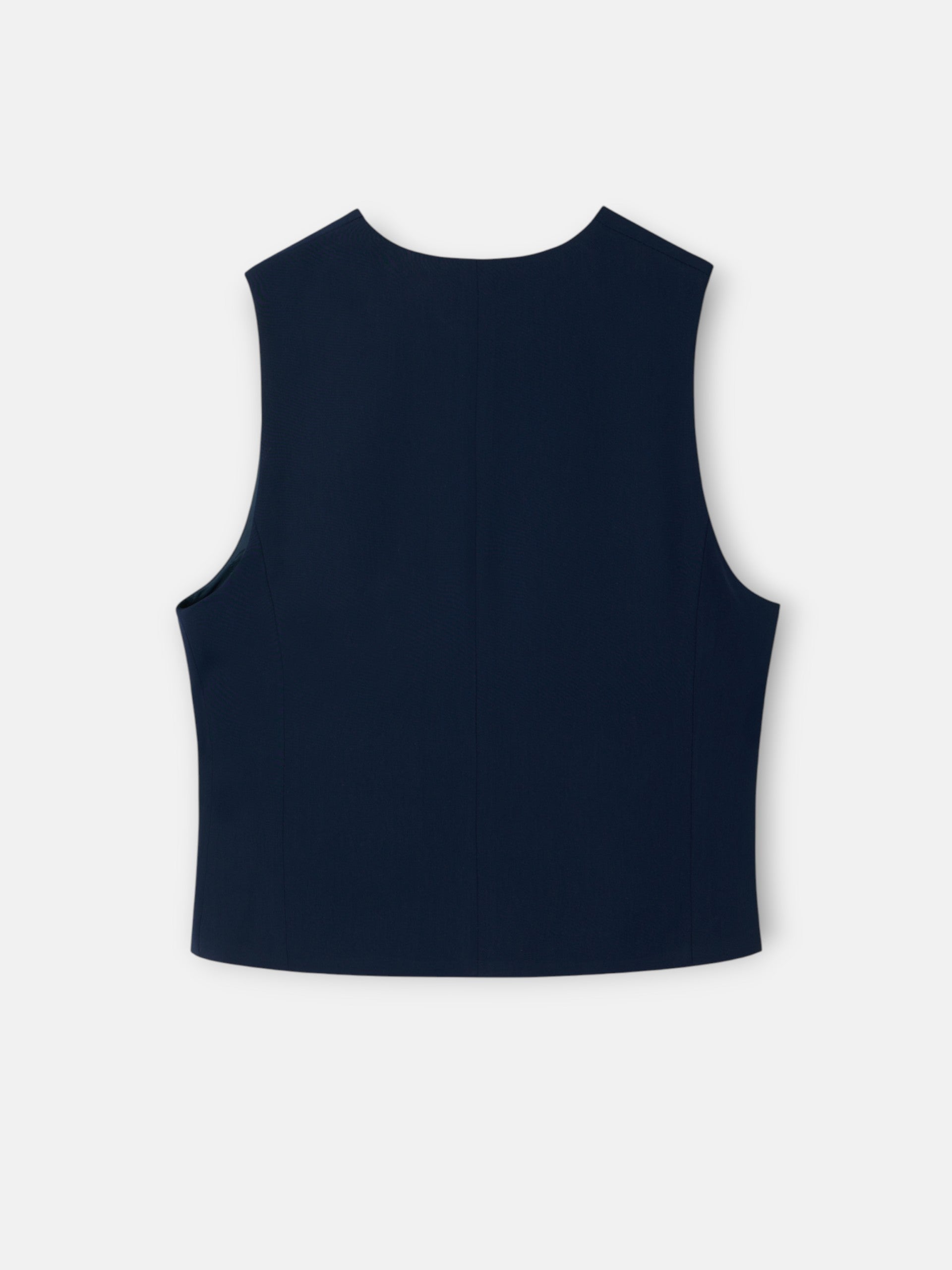 Gilet femme classique bleu marine