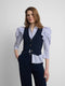 Gilet femme classique bleu marine