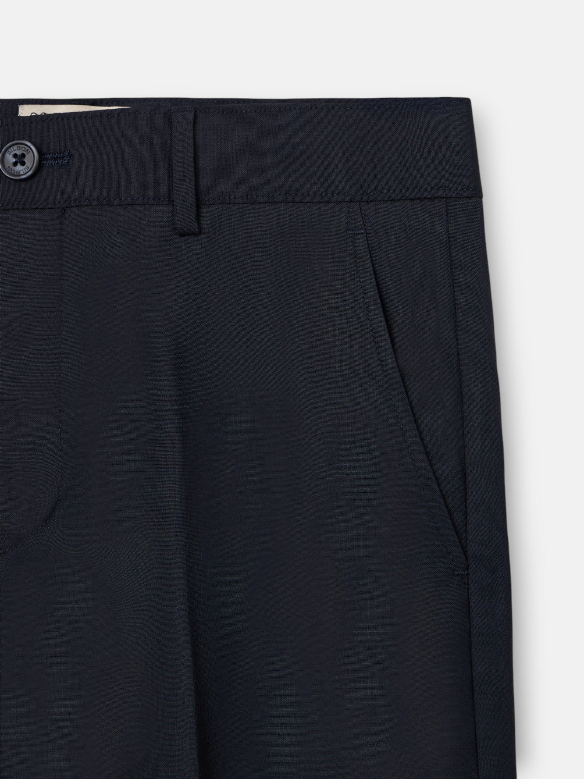 Pantalon de costume enfant bleu marine