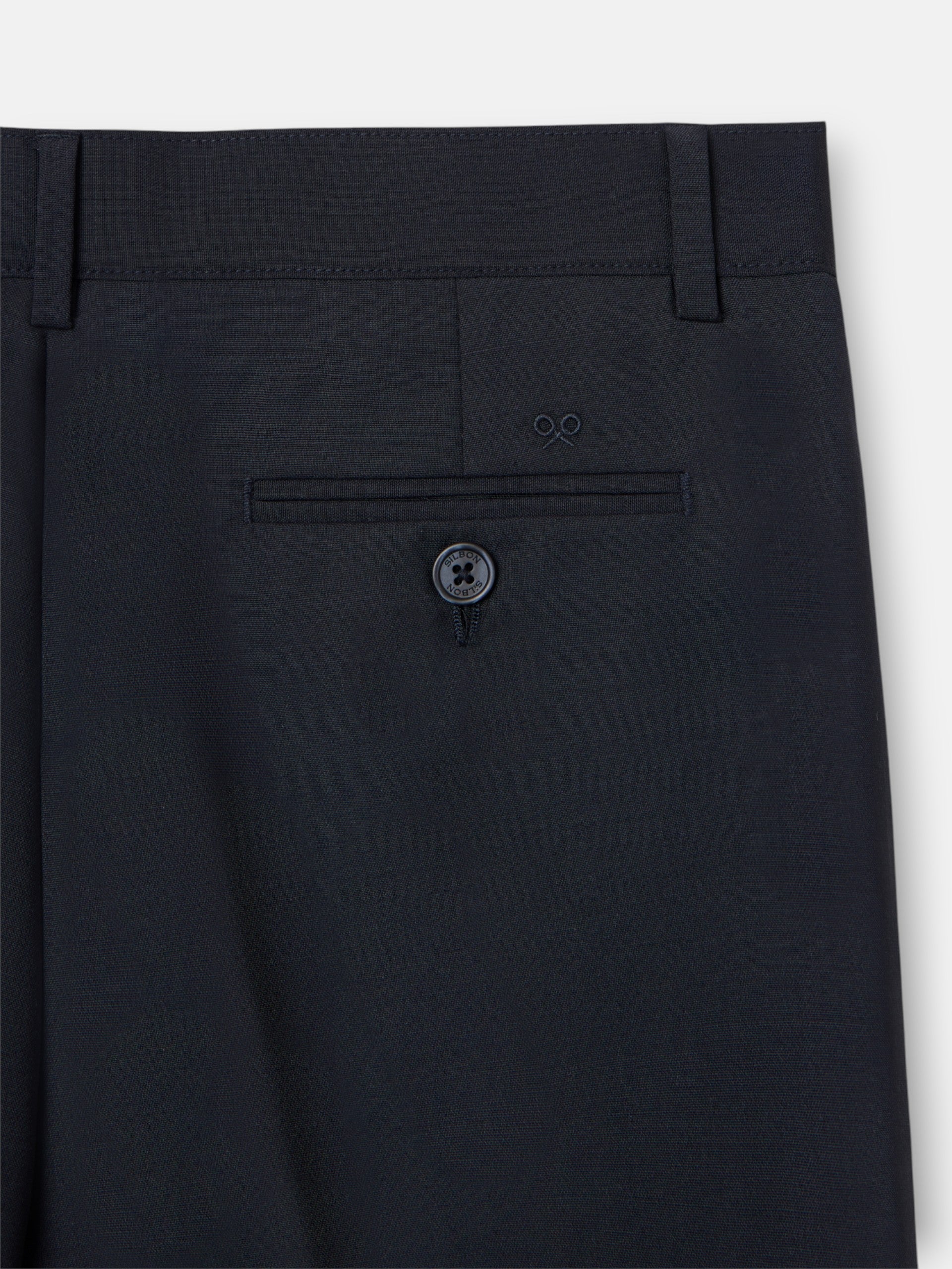 Pantalon de costume enfant bleu marine