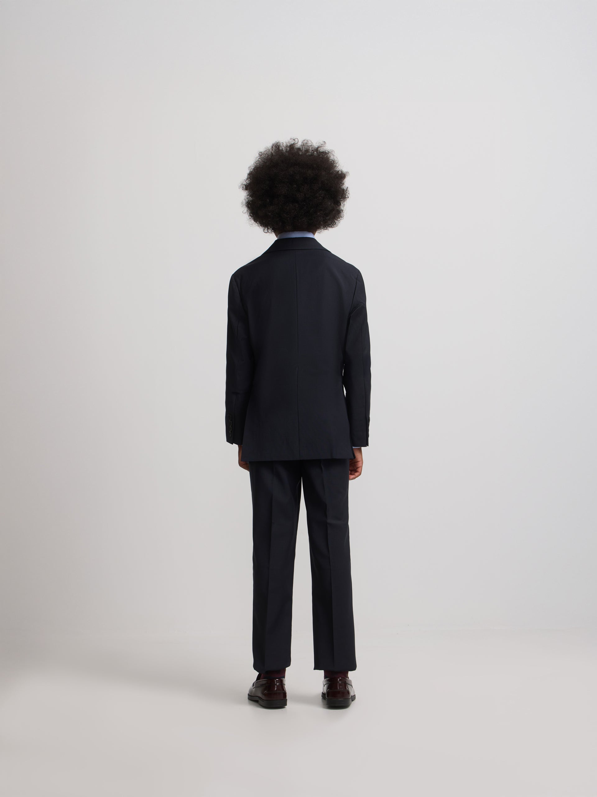 Pantalon de costume enfant bleu marine