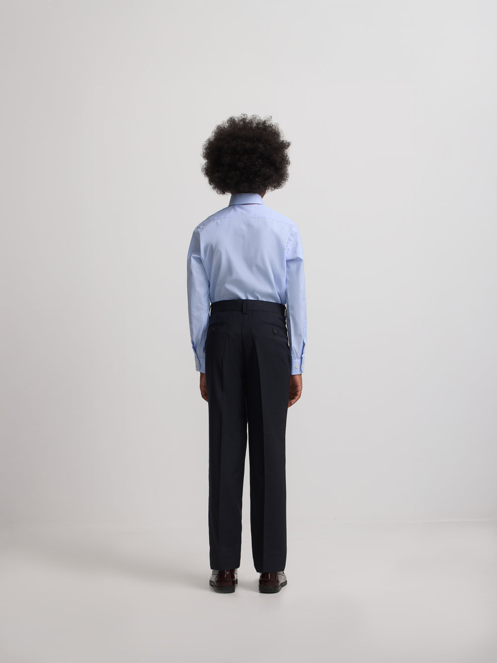 Pantalon de costume enfant bleu marine