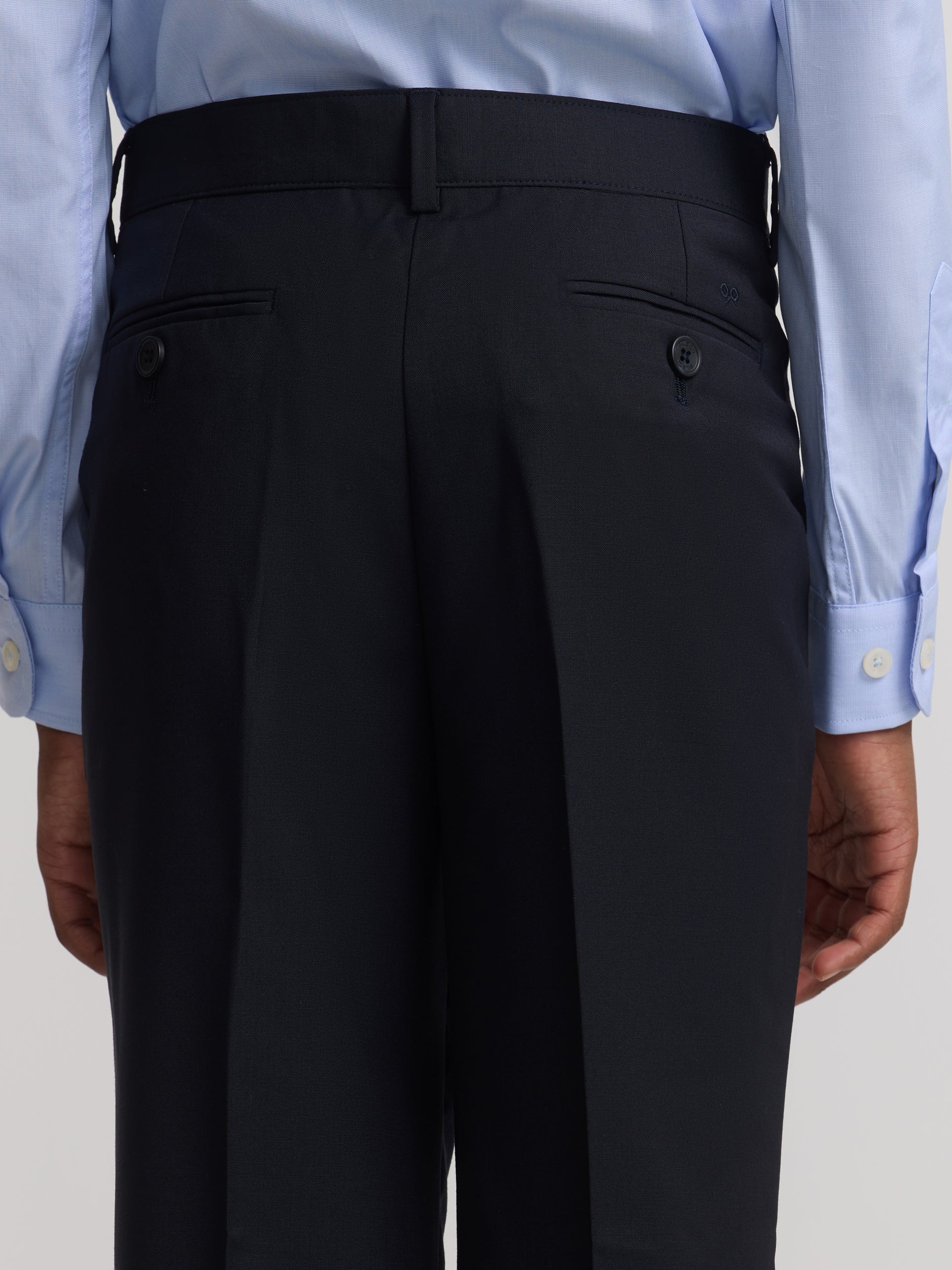 Pantalon de costume enfant bleu marine