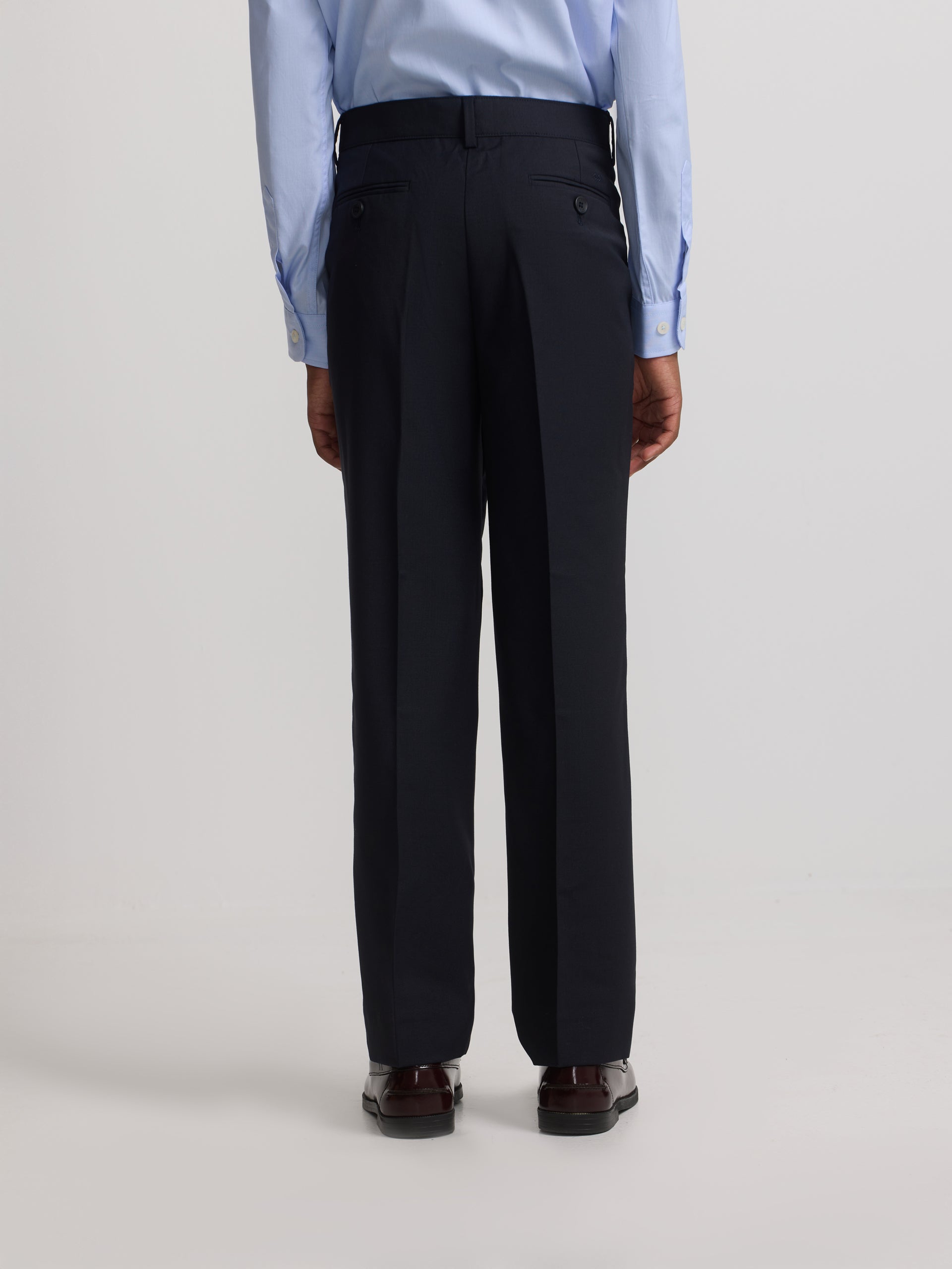 Pantalon de costume enfant bleu marine