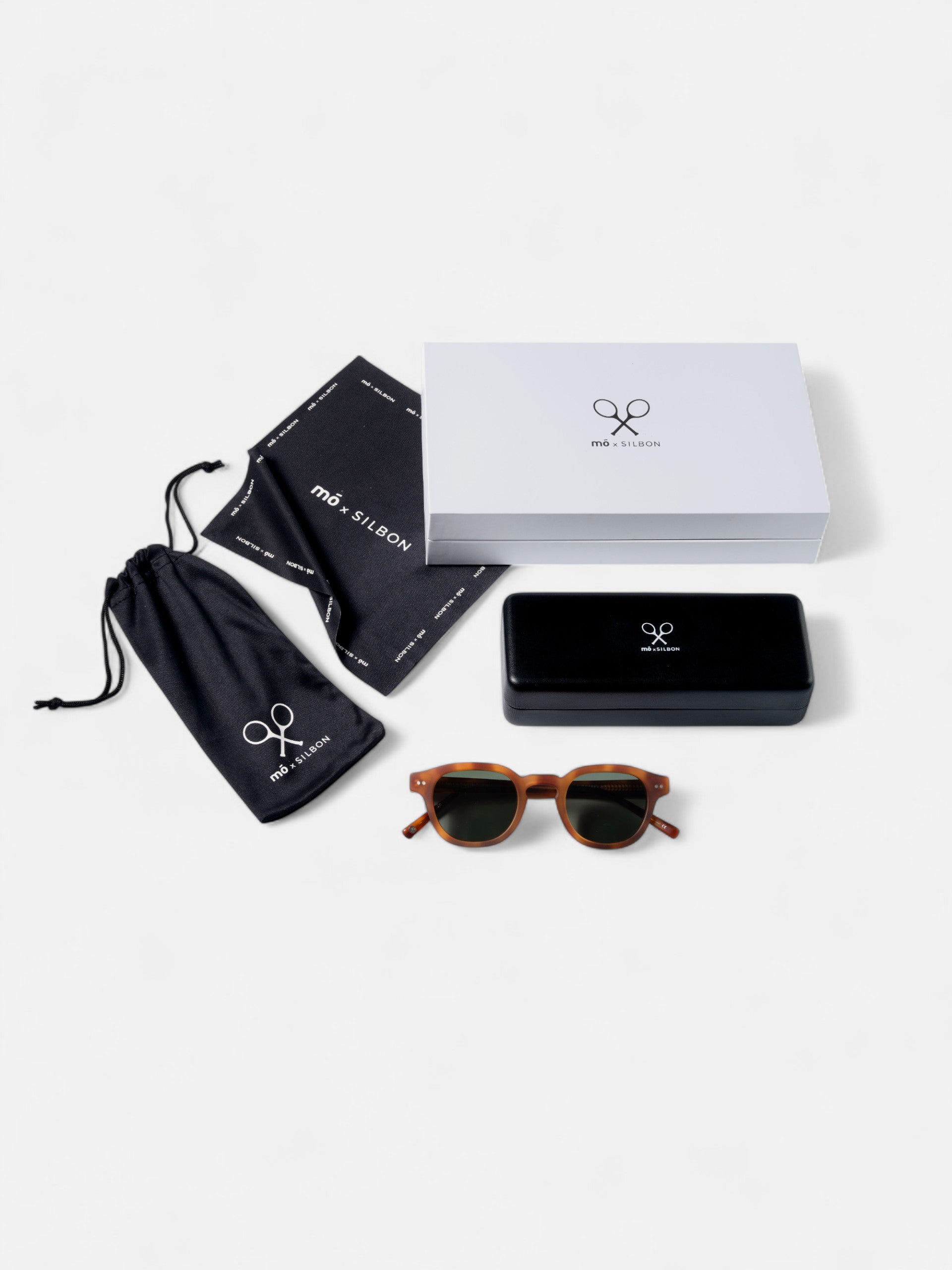MOxSILBON Spirit Clear Tortoiseshell Sunglasses