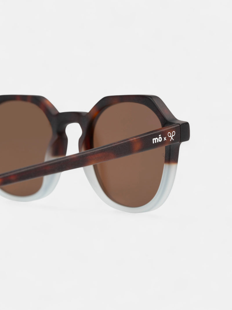 Lunettes de soleil MOxSILBON kids Buck bicolores bleu
