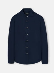 Camisa sport técnica azul marino