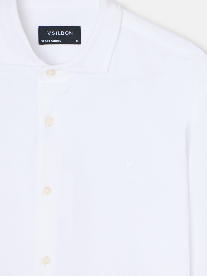 Camisa sport tecnica blanca