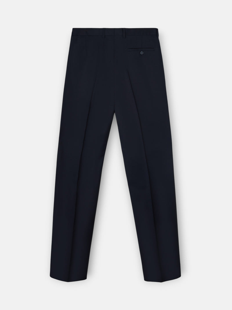 Pantalon traje cruzado stretch navy