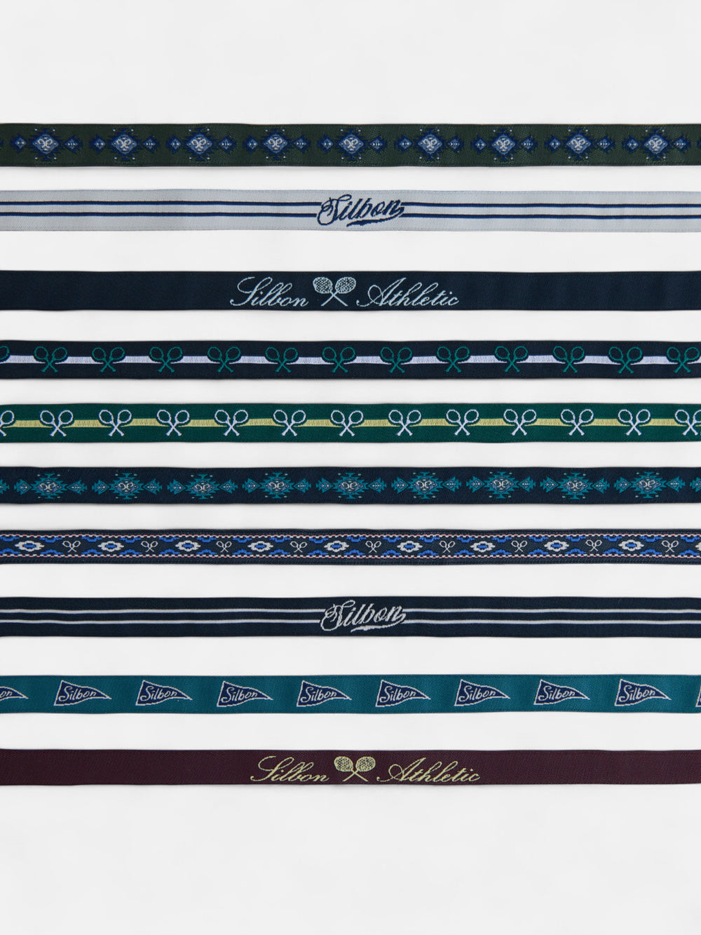 Pack de 10 bracelets Silbon